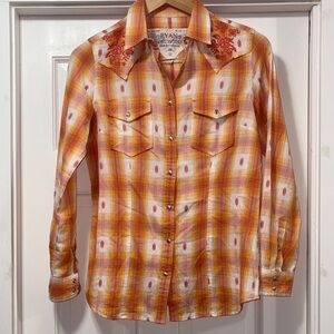 Ryan Michael cotton pearl snap